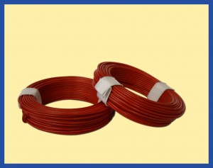 SOLID CORE WIRE 10m RED
