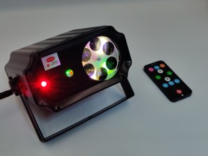 Laser προβολέας με κινούμενο φωτισμό & χριστουγεννιάτικα σχέδια