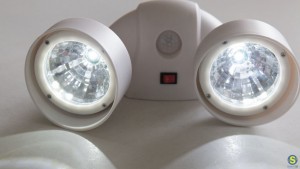 LED διπλά φώτα εισόδου, αυτόματα, με αισθητήρα κίνησης