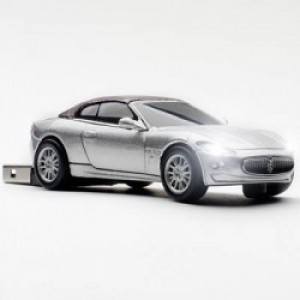 MASERATI CLICK CAR STICK 4GB SILVER