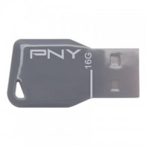 PNY USB STICK 16GB KEY GREY