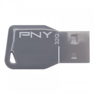 PNY USB STICK 32GB KEY GREY