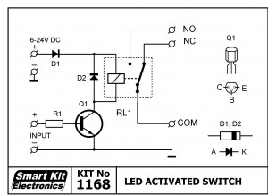 KIT No.1168 Led Activated Switch