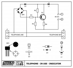KIT No.1185 Ενδειξη κατειλλημένης τηλ.γραμμής
