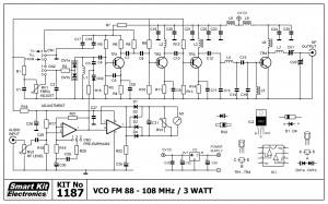 KIT No.1187 VCO 3Watt