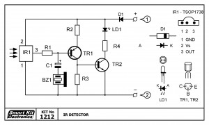 KIT No.1212 ΑΝΙΧΝΕΥΤΗΣ ΥΠΕΡΥΘΡΩΝ ΑΚΤΙΝΩΝ