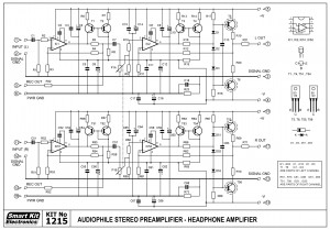 KIT No.1215 AUDIOPHILE ΠΡΟΕΝΙΣΧΥΤΗΣ (STEREO)