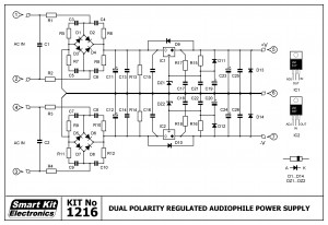 KIT No.1217 AUDIOPHILE ΤΡΟΦΟΔΟΤΙΚΟ ΕΝΙΣΧΥΤΩΝ