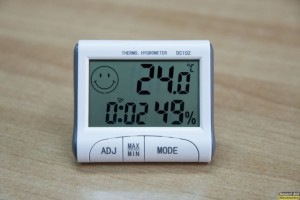 ψηφιακό θερμόμετρο/υγρασιόμετρο