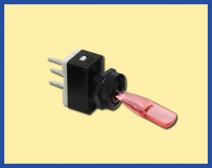 ΔΙΑΚΟΠΤΗΣ TOGGLE ON-OFF 12V ΚΟΚΚΙΝΟΣ