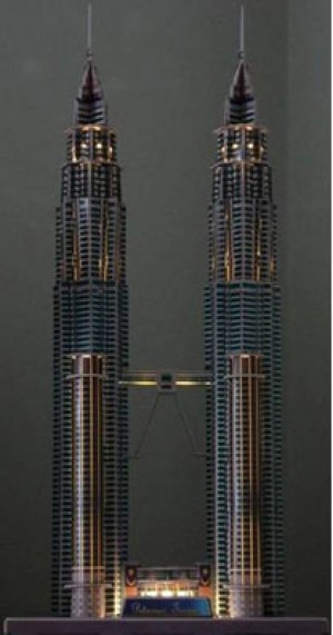 Petronas Towers kit φωτισμού.