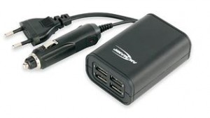 Φορτιστής Αυτοκινήτου Quatro USB