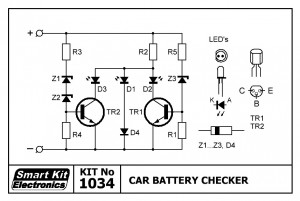 KIT No.1034 Car Battery Checker