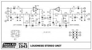 KIT No.1043 ΒΑΘΜΙΔΑ LOUDNESS STEREO