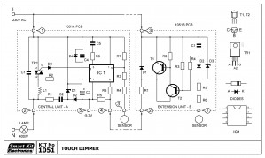 KIT No.1051 Touch Dimmer