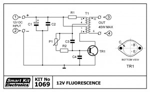 KIT No.1069 ΦΩΤΙΣΜΟΣ ΜΕ ΛΥΧΝΙΑ ΦΘΟΡΙΣΜΟΥ ΑΠΟ 12VDC