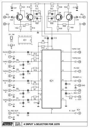 KIT No.1071 ΕΠΙΛΟΓΕΑΣ ΤΕΣΣΑΡΩΝ ΕΙΣΟΔΩΝ