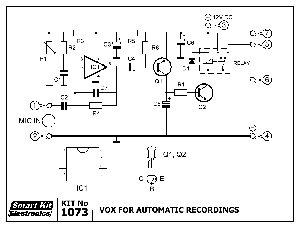 KIT No.1073 VOX ΓΙΑ ΑΥΤΟΜΑΤΕΣ ΗΧΟΓΡΑΦΗΣΕΙΣ