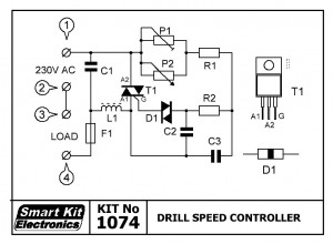 KIT No.1074 ΡΥΘΜΙΣΤΗΣ ΣΤΡΟΦΩΝ ΔΡΑΠΑΝΟΥ