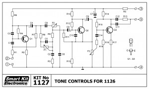 KIT No.1127 Tone Controls For 1126